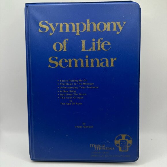 Symphony Of Life Seminar Cassette Tape Set By Frank Garlock Musical Ministries - Picture 1 of 3